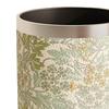 American Style PU Leather Wastebasket for Dorm and Bathroom