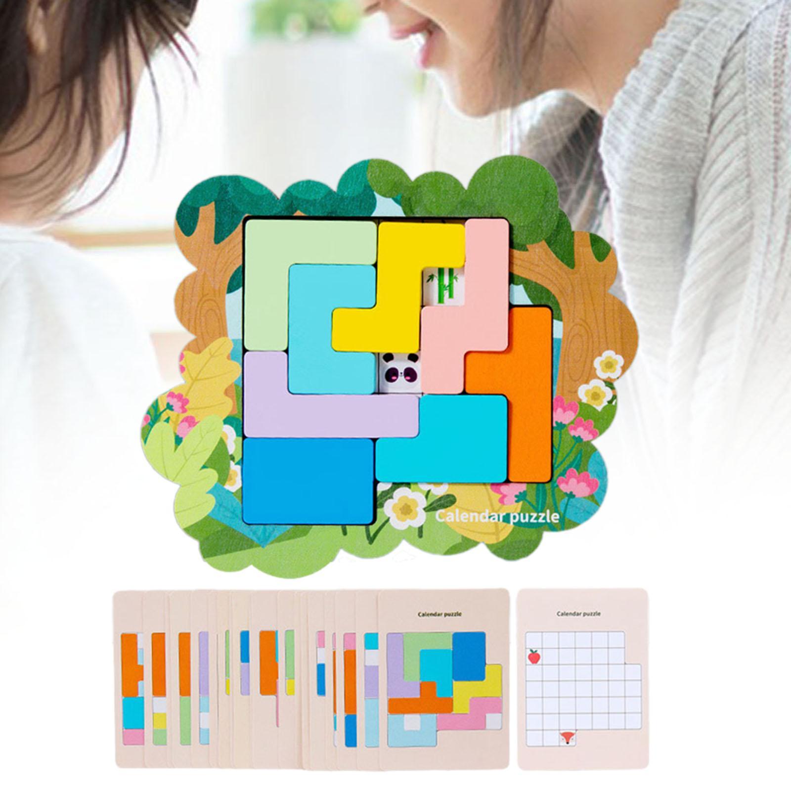 Children s Wooden Puzzle, Early Learning Puzzle Game, Blocks Toy, for Kindergarten