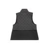 Nike Solid Color Logo Zip Warm Cotton Vest Women Vest Black DM1543-010
