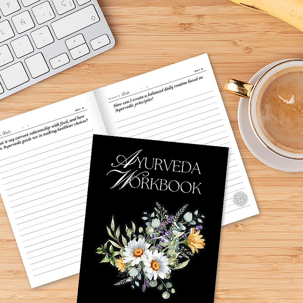 Velværejournal & Yogapraksisguide Notatbok