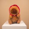 23cm Cute Capybara Plush Toy - Soft Stuffed Animal Doll Simulation Anime Fluffy Gift for Christmas And Thanksgiving