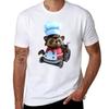 Overcooked Raccoon Tshirt Basic Daily Outfit Short Sleeve Tee