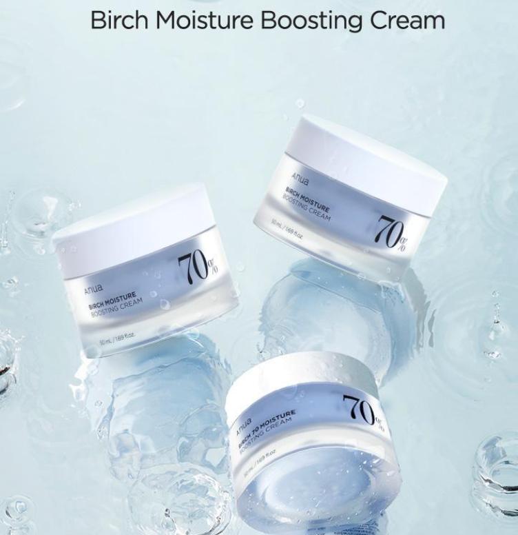 Anua Birch 70 Moisture Boosting Cream 50mL