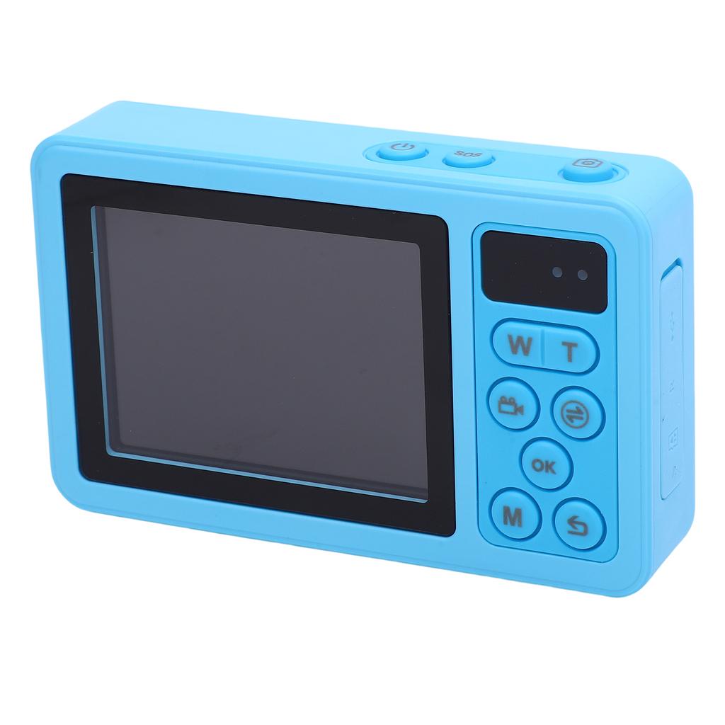 4K Digitalkamera 48MP 3 Meter IP68 Wasserdicht 18x Zoom Vlog-Kamera mit vorderem und hinterem Dual-Bildschirm für Jugendliche Anfänger