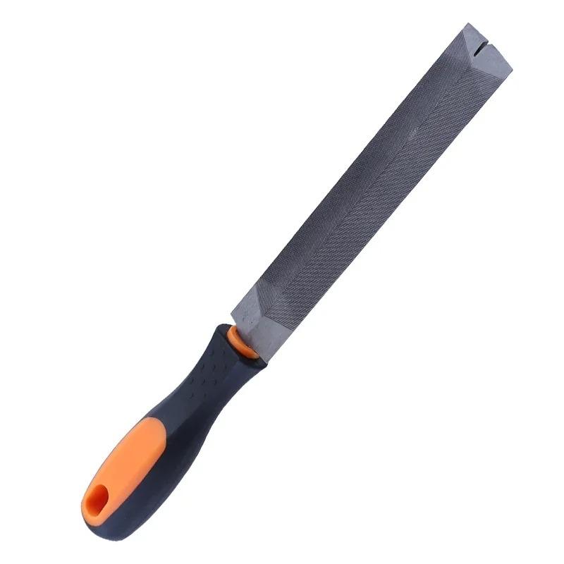 6 Zoll Diamant Rauten Sägefeile Dreieck Metallfeile Lagerstahl Holzraspel zum Schärfen von Sägeblättern Holzbearbeitungswerkzeuge