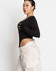 Kulsiseu Cs Soft Bodysuit Top-041 (Black)