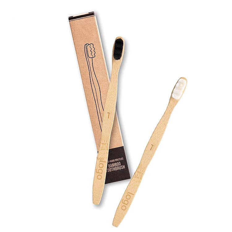 Pack of 8 Extra Soft Bamboo Toothbrush, Micro Nano 20000 Bristles Smooth Natural Bamboo Handle Toothbrushes for Sensitive Gum
