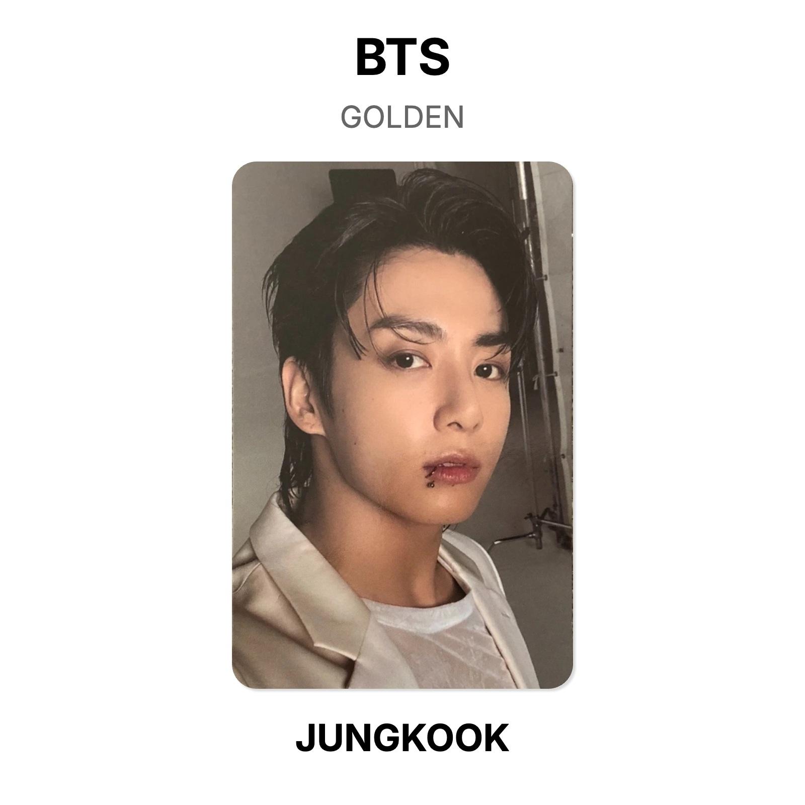 BTS GOLDEN Official Photocard JUNGKOOK 03
