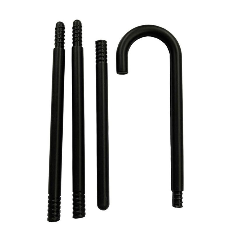 Plastic Magic Wand Magician Cane Cosplay Wizard Staff Walking Stick Magician Costume Detachable Halloween Party Props