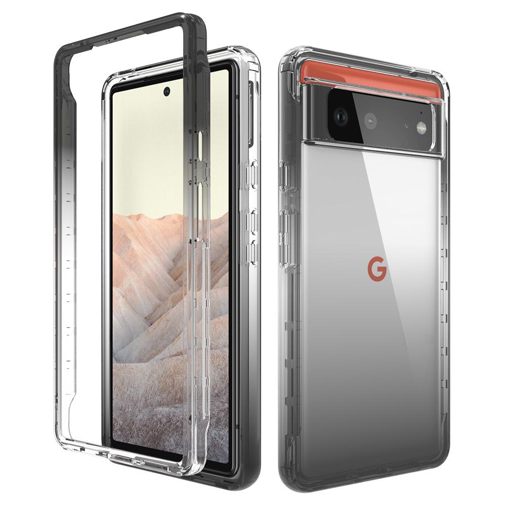 Clear Gradient Phone Case for Google Pixel 9/9 Pro/8A/6A