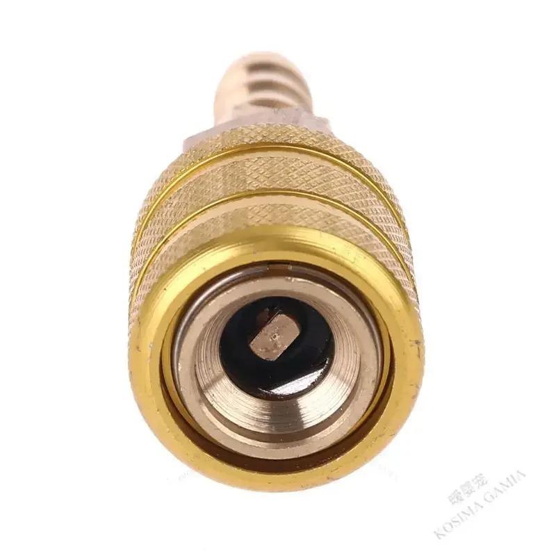 Inflation Adapter 8mm Leakproof Tire Inflation Quick Connector for Bicycle Motorcycle Car Tire Filling HD Conversion Accessories