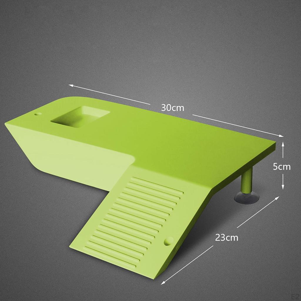 Plataforma de Tomar el Sol con Rampa y Ventosa para Acuario de Isla Flotante Terrario Escondite para Tortugas y