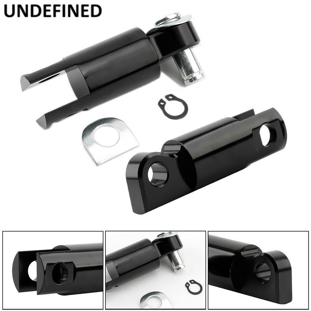 Držák stupaček pro motocykl Harley Dyna Fatboy Sportster 883 Street Bob Bobber Chopper Třmen na stupačku