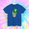 St. Patrick's Day Skull T-Shirt | Sugar Skull Leprechaun | Irish Pride Tee S-5XL