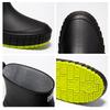 Japanese Style Rain Boots Women's Fashion Outer Wear Overshoes Lightweight Waterproof Rubber Shoes New Style Work Non-slip Adult Short Tube Rain Boots