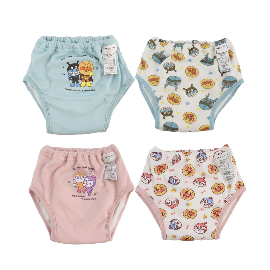 

Nakata Anpanman Training Set 4-Layer Pants, 2-Piece (90cm, Blue) синий