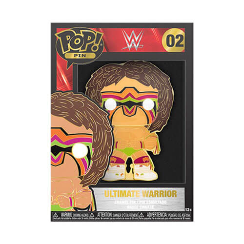 WWE Ultimate Warrior 4" pop! Smaltovaný špendlík