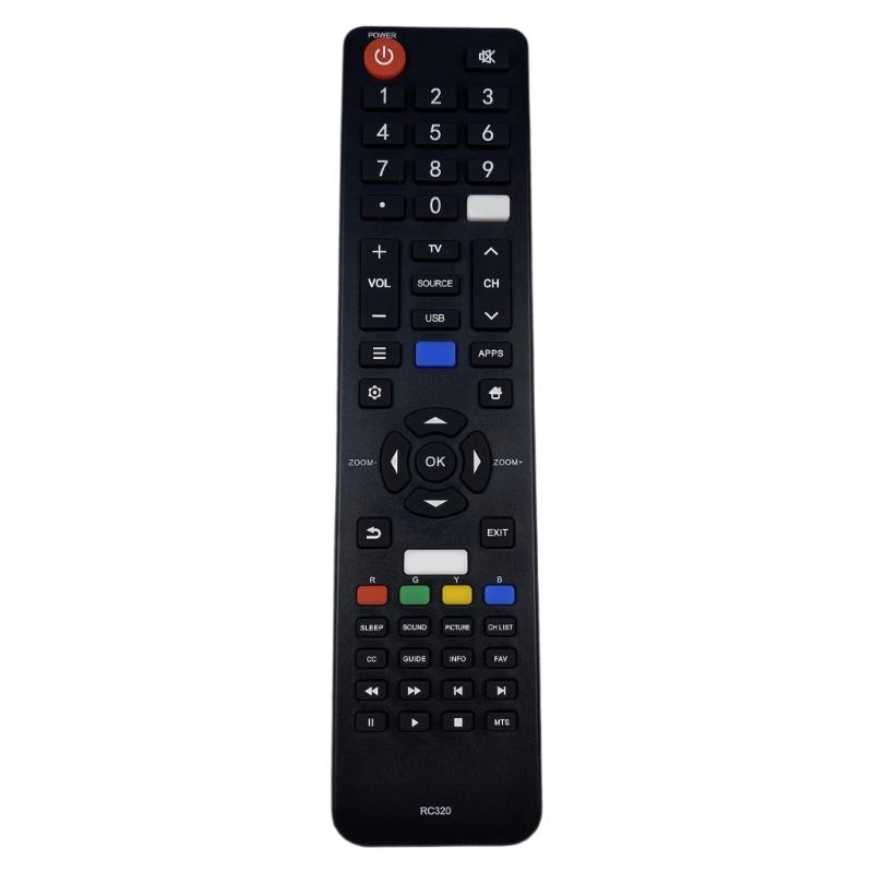 

TV Remote Control Genuine For RC320 LCD TVs Controller ABS Construction And Easy Use Button 1