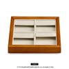 Small Solid Wood Jewelry Tray, Ring & Pendant Display Dish for Store Showcase