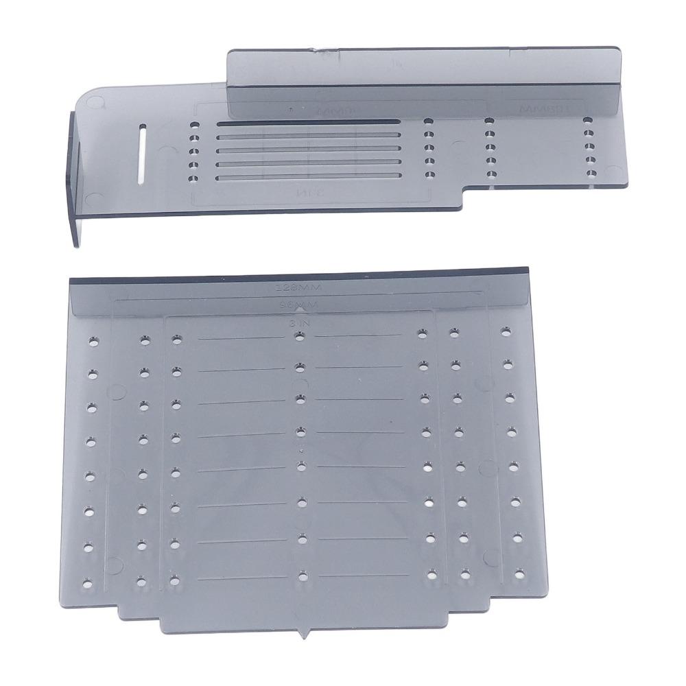 2pcs Plastic Material Cabinet Pull Drill Template  Cabinet Hardware Installation