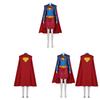 Supergirl Cosplay Costume For Women With Polyester Fabric For Halloween And Stage Shows