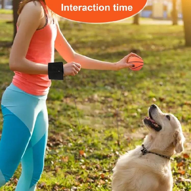 4Pcs Wrist Training Wristband Ball Wrist Return Ball Sports Ball Wrist Band Ball