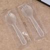 Economical Disposable Plastic Dessert Fork Spoon
