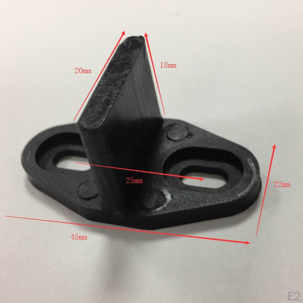 Door Bottom Floor Guide Clip For Sliding Barn Hardware With Screws