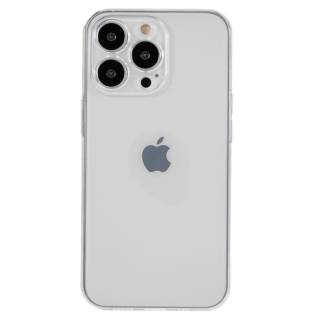 For iPhone 13 Pro Max 6.7 Inch Precise Lens Cutout Clear Drop-proof TPU Cover Ultra Thin Cell Phone Case