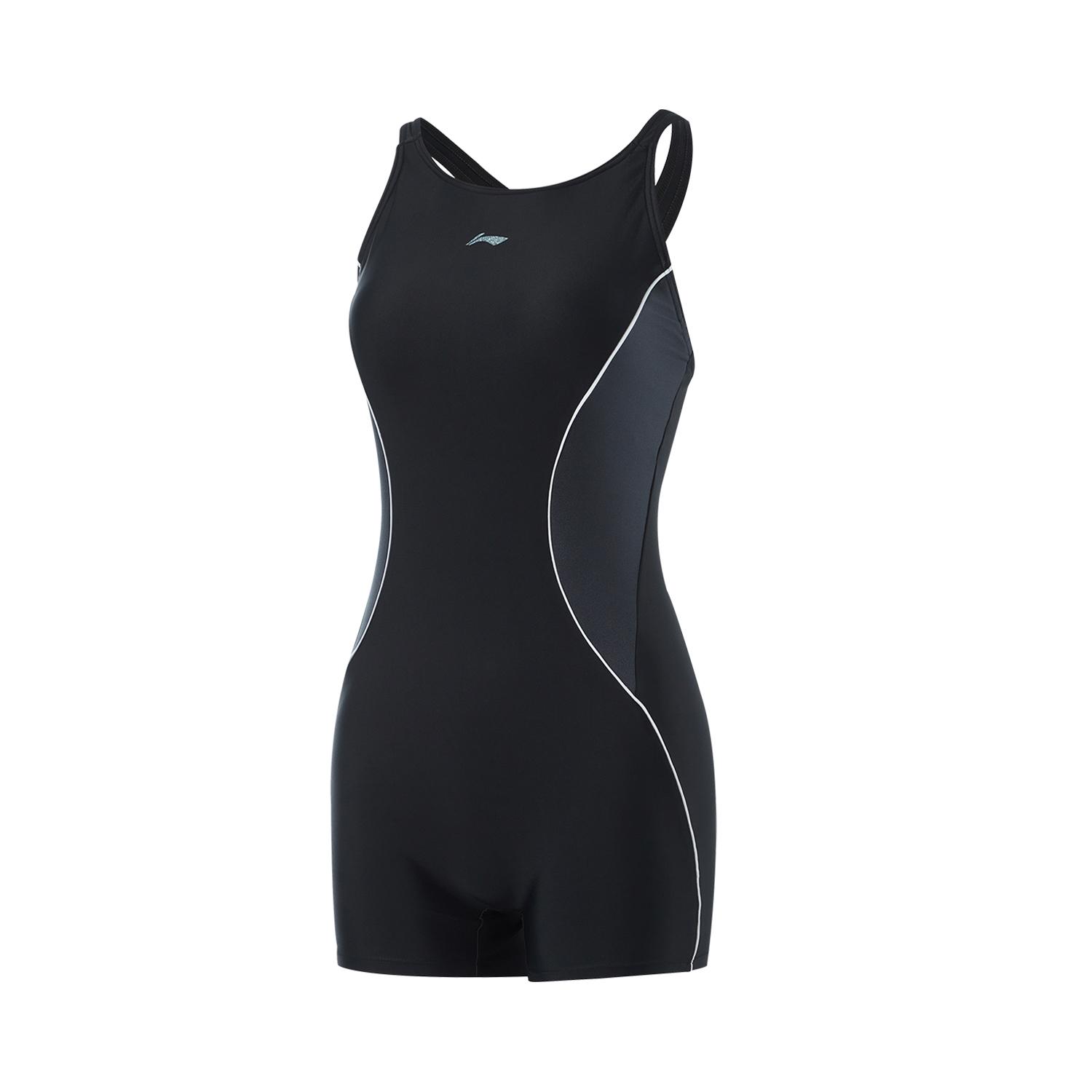 Li Ning One piece Swimsuit Women s Black ASLT062-1 M
