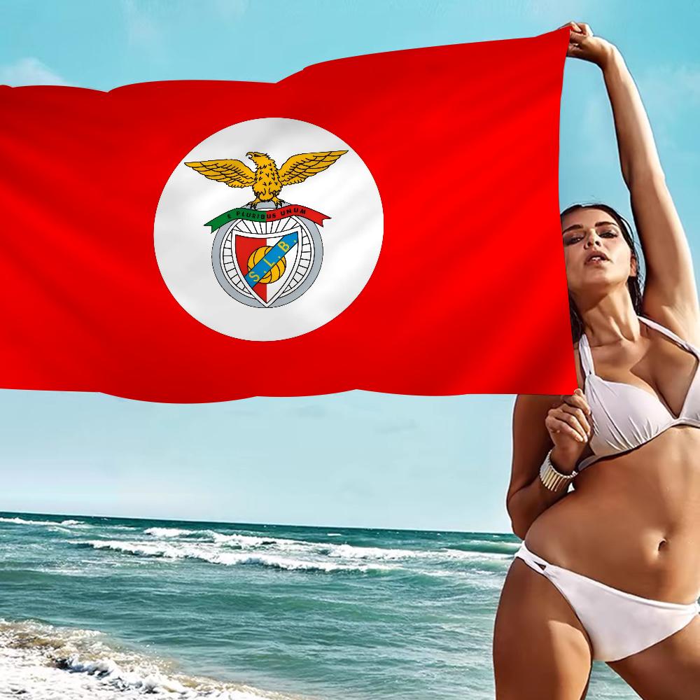 Ποδοσφαιρικός Σύλλογος B-Benfica Πετσέτα Μπάνιου Μικροΐνες Μαλακή Απορροφητική Αεριζόμενη Για Κορίτσια Παιδιά Διακοσμητική Κινούμενα Σχέδια Πετσέτα Παραλίας