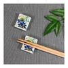 Kutani Ware Chopstick Rests, Set of 2, Raijin Design, Ceramic, Made in Japan, 3.8cm x 3.2cm x 1cm, with Gift Box