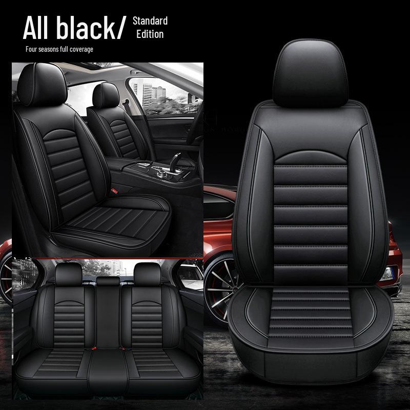All-Season Leather Car Seat Cushion for Five-Seat Pickup Trucks
