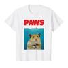 Paws Hamster Men Clothing Cute Animal T-Shirt Parody Lover Gifts Harajuku Cotton Daily Four Seasons Tees