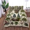Botanical Herbarium Duvet Set King Queen Double Full Twin Single Size Duvet Cover Pillow Case Bed Linen Set