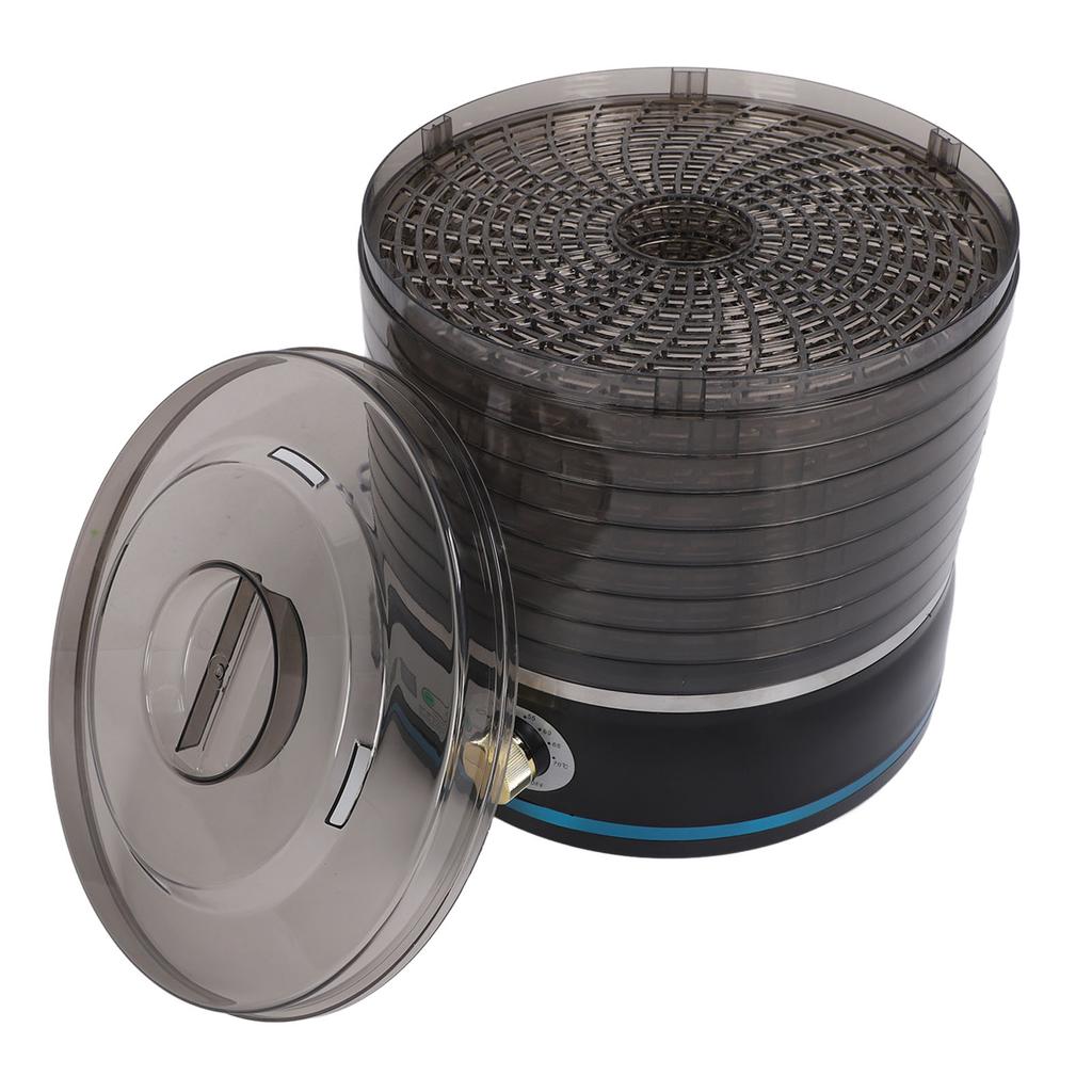 Black 8 Layers Food Dehydrator Machine DIY Food Fruit Dehydrator Electric Food Dryer Machine