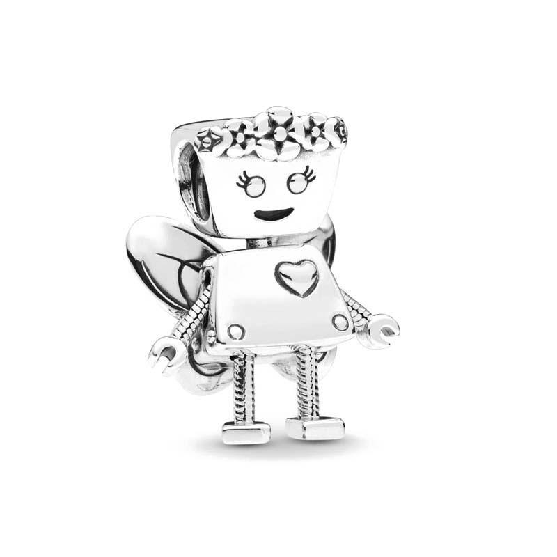 

White Copper Metal Owl, Turtle, Bicycle, Monkey Pendant Bead Component,Compatible With Do It Yourself Elegant Exquisite Accessories Of European