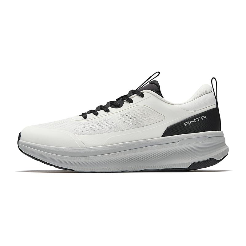 Anta Shenhui Lightweight Comfortable Shock Absorption Durable Low-Top Training Running Shoes Men sneaker Black White 912537702-2