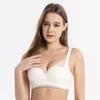 Bra Adjustable Thin Lace Wireless Bra with 100% Mulberry Silk Inner Cup Sexy Women Brassiere Underwear