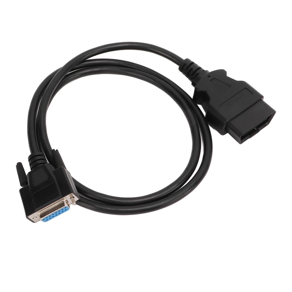 Haupt-OBD2-Kabel, OBDII-Testdiagnosestecker, Adapterkabel, Ersatz für Launch CRP123 CRP129