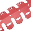 23.85in Exhaust Pipe Heat    ive Cover Anti Scald Leg  or   for Motorcycle(Red )
