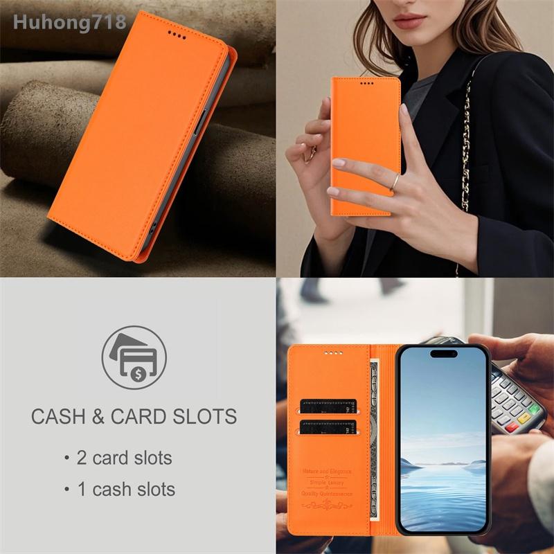 Magnetic Flip Case for Tecno Spark 7 7P 7T 9 9T 10 10C GO 2023 2024 Pro 4G with Card Holder Stand Protection Cover