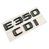 3D ABS Chrome Logo E350 Emblem 4matic Letters CDI Sticker Car Trunk Badge For Mercedes Benz E350 W213 W212 Accessories AU1