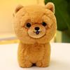 Simulation Fluffy Dog Stuffed Toy Lifelike Puppy Model Real life Husky Bichon frise German Shepherd Chow Chow Plush Doll Gifts