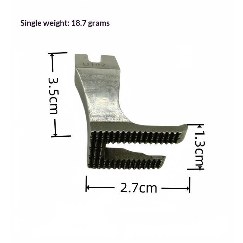 U192 U193 Walking Presser Foot High Hardness Industrial Synchronous Sewing Machine Accessory for Leather Craft Production E