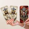 For Honor X9d Case MTN-NX1 Shockproof Cover Luxury Initial Letters Crown Soft Silicone Back Shell For HonorX9D Magic 8 Lite Capa