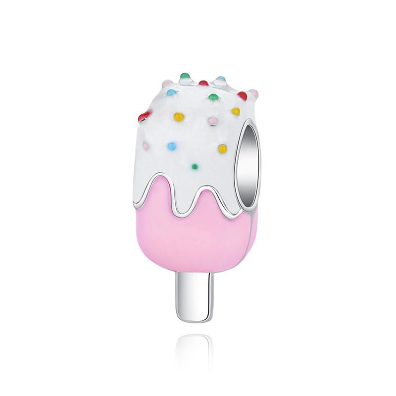 Original 925 Sterling koppar Berlocker Fotboll Fotboll Kärlek Kaffe Pärlor Passar Märkesarmband Halsband DIY Zirkon För Kvinnor