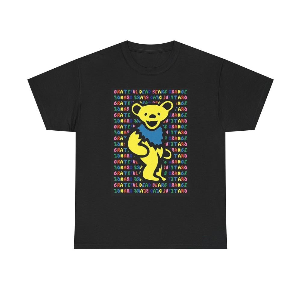 

Grateful Dead Graphic T Shirt Dead Bears Unisex Heavy Cotton Tee Unisex T-Shirt XXL