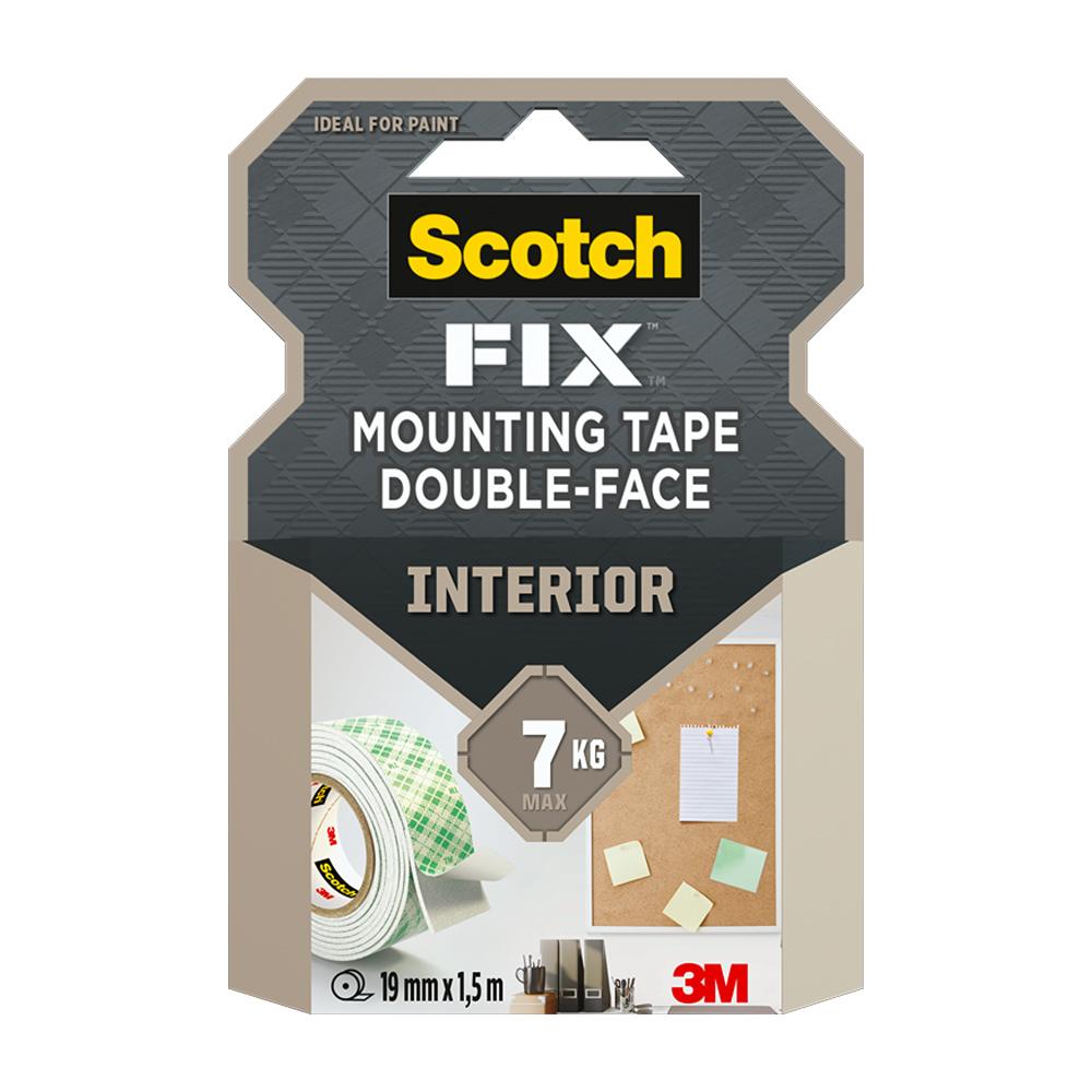 Scotch Fix Interior Mounting Tape 7kg 1.5M