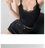 Elegant Lace Back Vest for Women - Slim Fit Summer Tank
